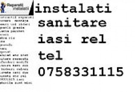 Anunt Imagine - instalatori  sanitari  iasi