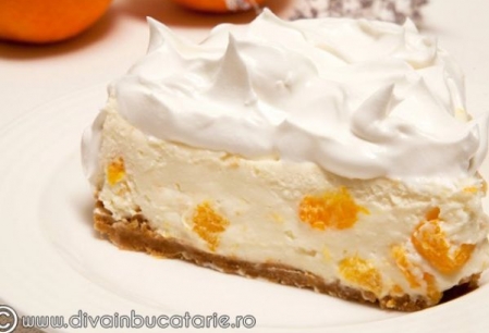 Reteta zilei: Cheesecake cu mandarine